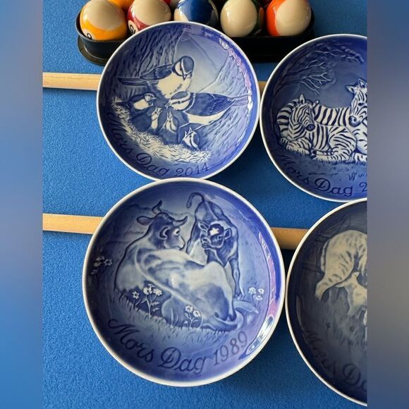 Bing & Grondahl 12 various years Mother's Day Mors Dag  6" wall hanging Plate - Picture 2 of 10